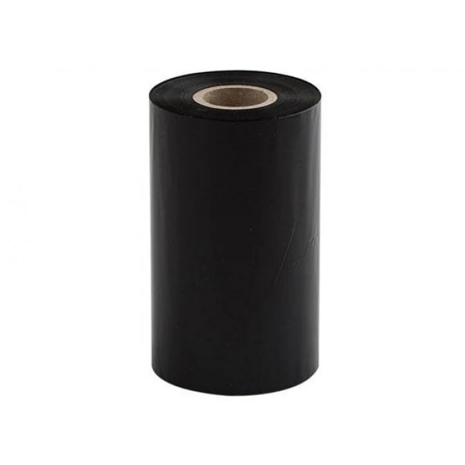 Ribon Qsmile TDW108H 110mm×300 m AWR8 Negru Premium pentru imprimanta HT300