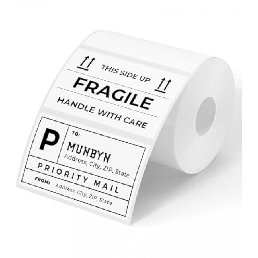 Autocolante pentru imprimantă portabilă de etichete Qsmile SPL4033 40mm×30mm (800 etichete/rolă) TD