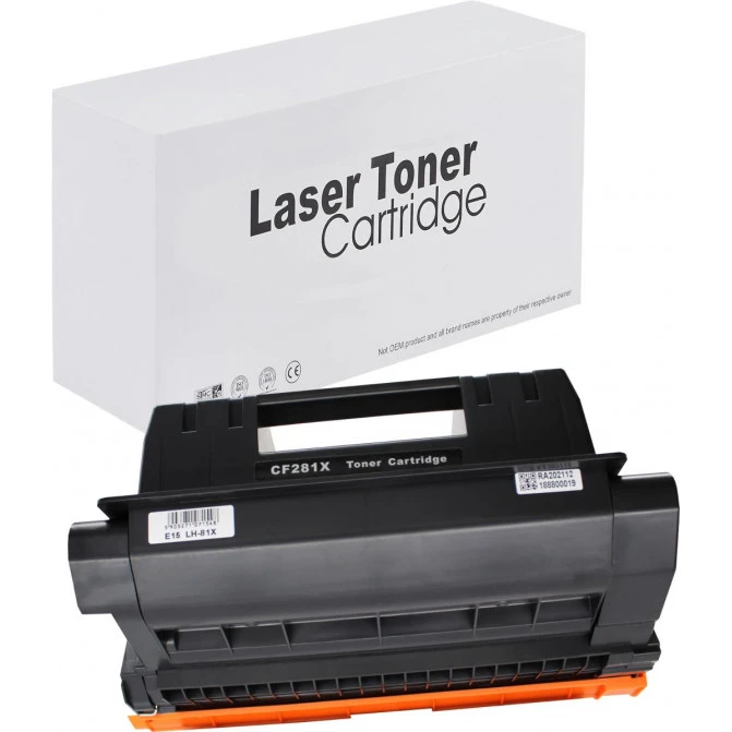 Cartuș laser HP 81X (CF281X/CRG039H) LaserJet Enterprise M630/LBP351 25K Imagine