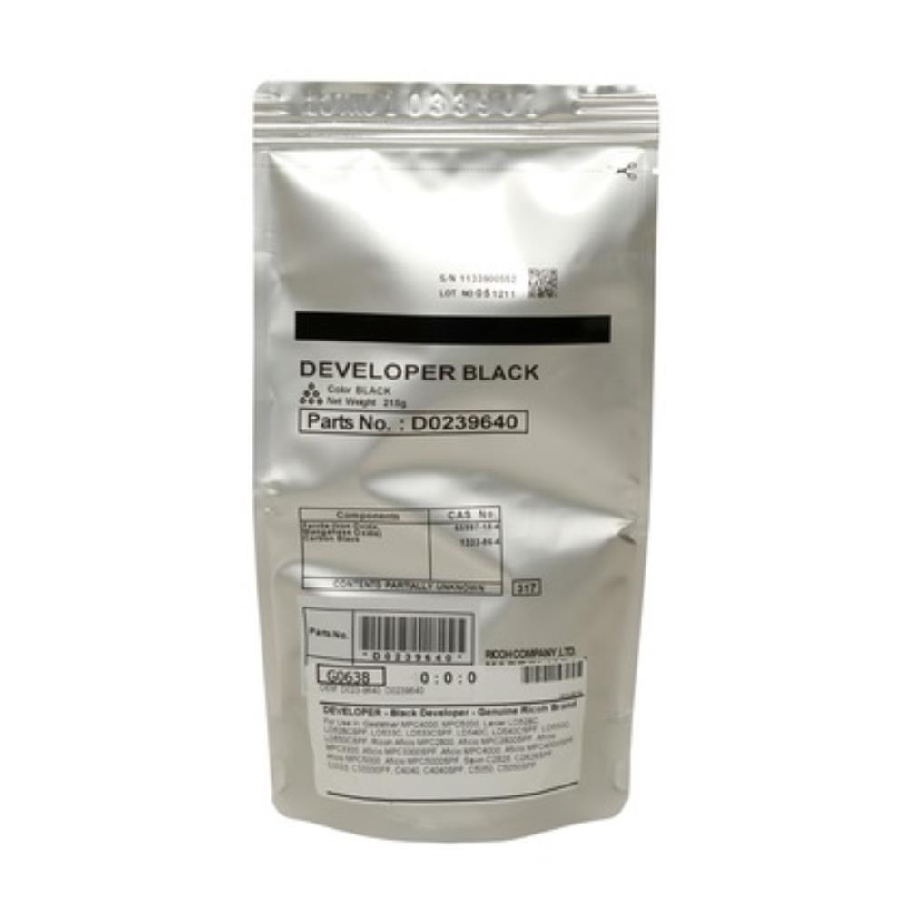 Developer Ricoh MPC2050/MPC2800/MPC3300/MPC4000/MPC5000 (D230-9660) Black 225g Original