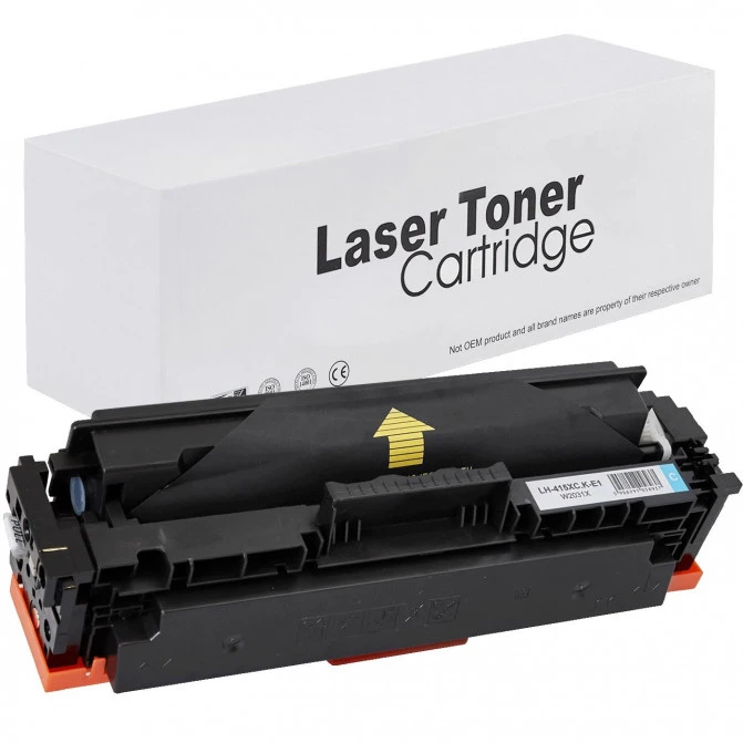 Cartuș laser Canon 055H/W2031X/T09 415x Сyan fără cip 6K Imagine