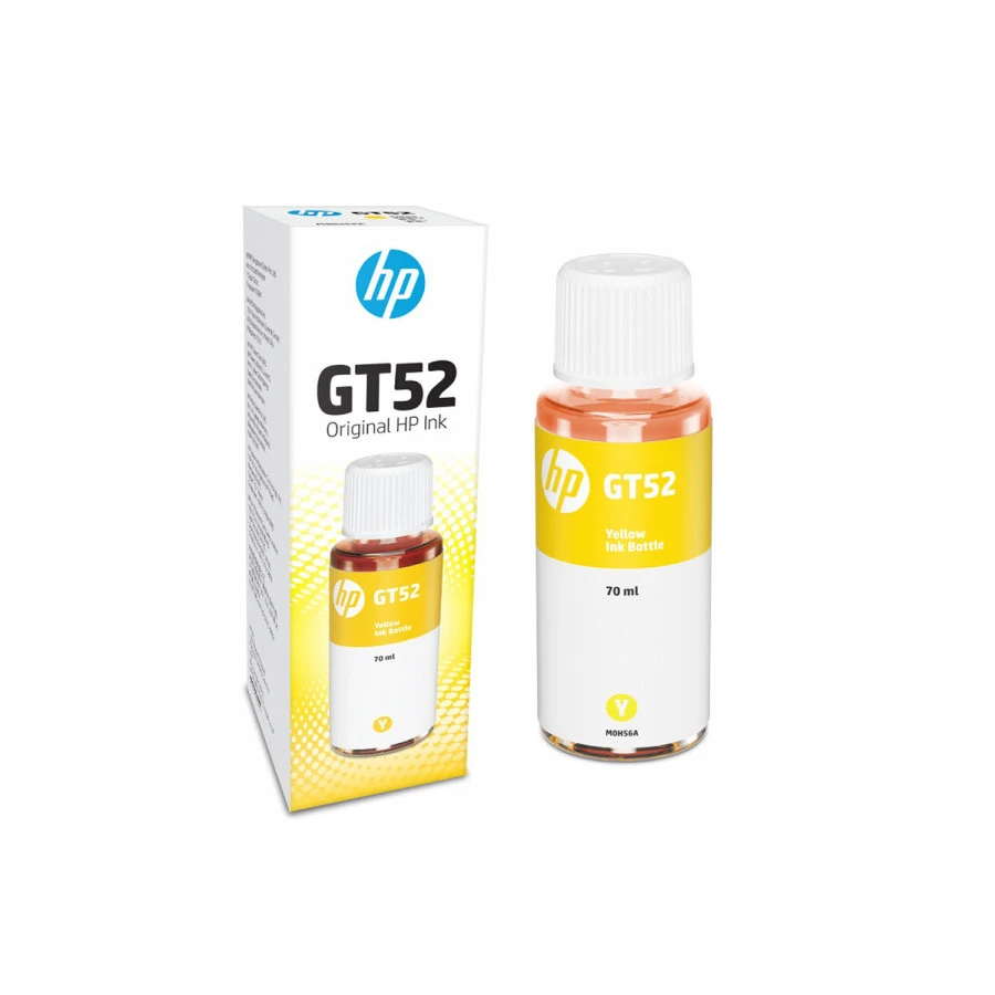 Cerneala originala HP M0H56AE Yellow GT52