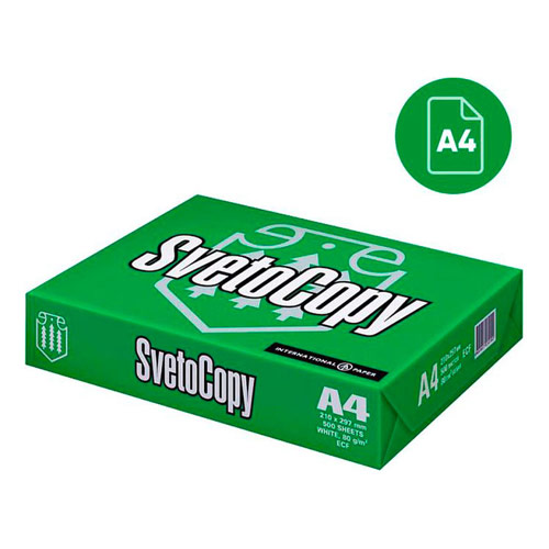 Hârtie A4 80г/м² Svetocopy
